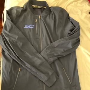 Under Armour Stephen Curry Windbreaker Zip Up Coat XL